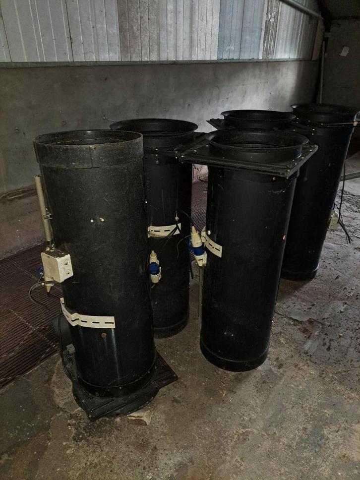 Fancom ventilatiekokers en diafragma schuiven, Dieren en Toebehoren, Schapen, Geiten en Varkens, Varken, Meerdere dieren