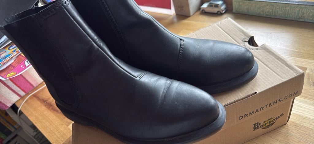 Unieke Dr. Martens Chelsea boots met rits maat 38, Dieren en Toebehoren, Paardrijkleding, Zo goed als nieuw, Schoeisel, Dressuur