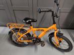 Jongensfiets 16 inch - Oranje, Fietsen en Brommers, Gebruikt, Bike Fun Kids, Ophalen of Verzenden, Handrem