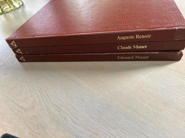 Renoir, Monet, Manet - 3 Kunstboeken, Boeken, Kunst en Cultuur | Fotografie en Design, Zo goed als nieuw, Fotografen, Ophalen of Verzenden