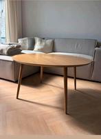 Houten en ronde Salontafel - Sofa Company. Zo goed als nieuw, Tuin en Terras, Ophalen