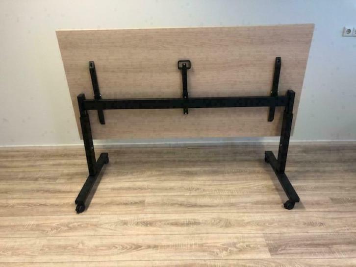 Inklapbare, verrijdbare tafel , klaptafel AH-TUBE, nieuw, Huis en Inrichting, Bureaus, Nieuw, Ophalen of Verzenden