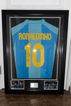 Gesigneerd Ronaldinho Barcelona Beckett, Verzamelen, Sportartikelen en Voetbal, Ophalen of Verzenden, Zo goed als nieuw, Buitenlandse clubs