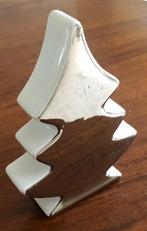 Zilver/wit kerstboompje van gips (steen), Diversen, Kerst, Ophalen, Gebruikt