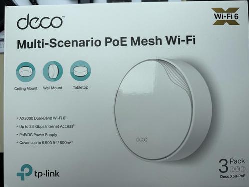 TP Link X50 POE, Computers en Software, Netwerk switches, Zo goed als nieuw, Ophalen of Verzenden