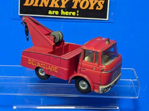 Dinky Toys France #589 Berliet Depannage  1965 - 1969, Hobby en Vrije tijd, Modelauto's | 1:43, Gebruikt, Auto, Dinky Toys, Ophalen of Verzenden