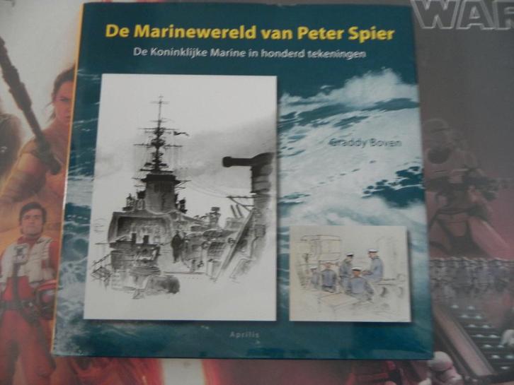 De Marinewereld van Peter Spier., Verzamelen, Scheepvaart, Zo goed als nieuw, Boek of Tijdschrift, Motorboot of Zeilboot, Ophalen of Verzenden