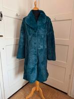Stijlvolle turquoise bontjas – uniek, een echte eyecatcher!, Kleding | Dames, Jassen | Winter, Ophalen of Verzenden, Zo goed als nieuw