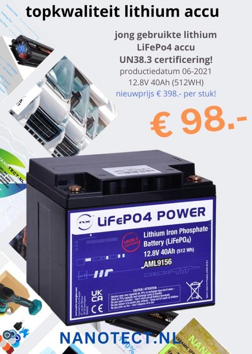 Lithium accu 40 Ah, Auto-onderdelen, Accu's en Toebehoren, Nieuw, Ophalen of Verzenden