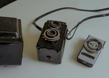 Lubitel 2 + Pallas Lichtmeter beschikbaar voor biedingen