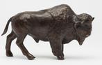 beeld brons bison, Ophalen of Verzenden, Brons