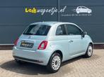 Fiat 500 1.0 Hybrid Dolcevita *carplay *cruise *p-sensoren, Voorwielaandrijving, Gebruikt, Zwart, Leder en Stof