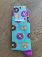 NIEUW. Heren sokken met donut print, Ophalen of Verzenden, Nieuw, Maat 43 t/m 46, Overige kleuren