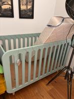La Redoute Jimi Ledikant - Lichtgroen - Verstelbare Bodem, Ophalen, Zo goed als nieuw, Ledikant