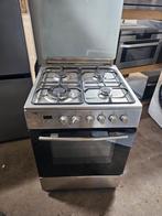 Rvs Gasfornuis met garantie 195,-, Zo goed als nieuw, Vrijstaand, Hete lucht, 4 kookzones