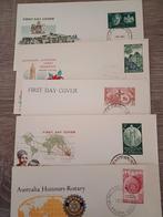 Australië 5  fdc  on/ beschreven, Postzegels en Munten, Postzegels | Eerstedagenveloppen, Ophalen of Verzenden
