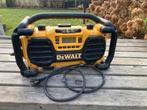 DeWalt bouwradio, Audio, Tv en Foto, Radio's, Ophalen, Gebruikt, Bouwradio