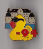 Duckrace Duck Race 1994 emaille pin, Verzamelen, Speldjes, Pins en Buttons, Gebruikt, Niet vindbaar, Niet vindbaar, Speldje of Pin
