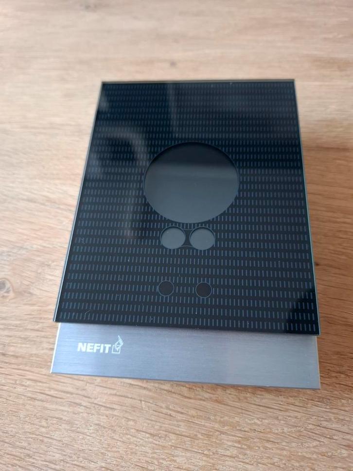 Nefit ModuLine Easy slimme thermostaat zgan, Doe-het-zelf en Verbouw, Thermostaten, Zo goed als nieuw, Slimme thermostaat, Ophalen of Verzenden