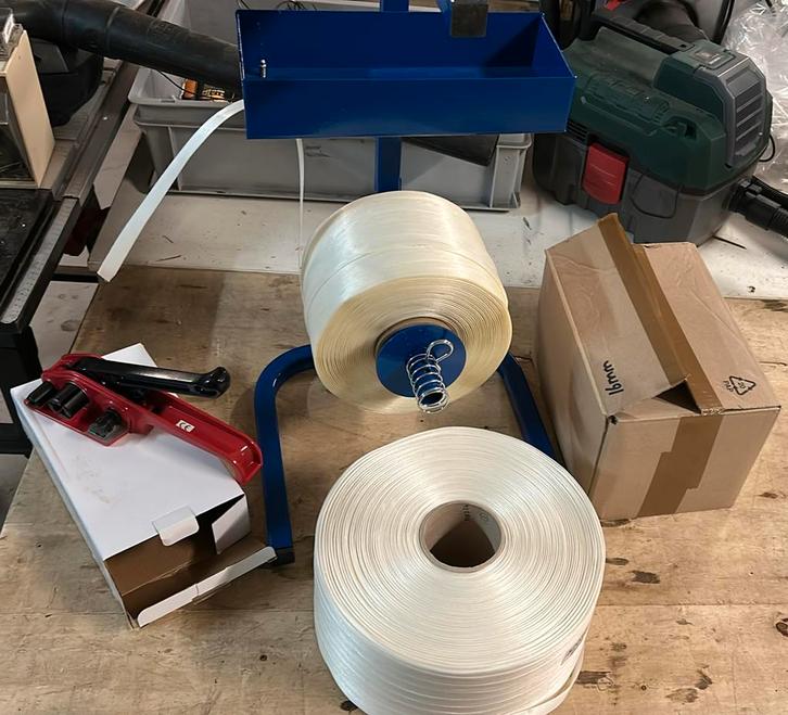 Set voor het spannen van pallets, Diversen, Rommelmarktspullen, Zo goed als nieuw, Ophalen