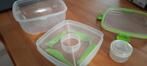 Sistema To Go salade/lunch box met bestek en dressing doosje, Ophalen of Verzenden, Gebruikt