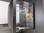 Starterspakket aquarium inclusief grofblauw en fijn grind, Dieren en Toebehoren, Verzenden, Zo goed als nieuw, Leeg aquarium