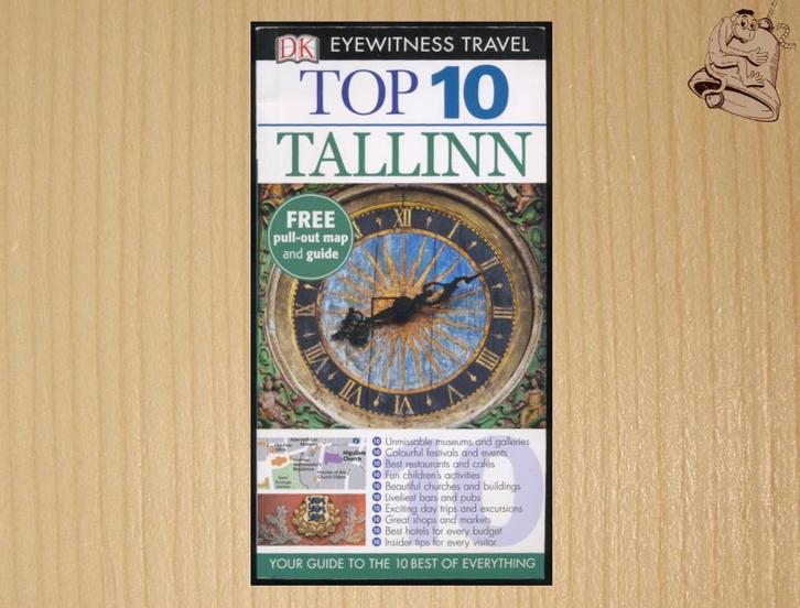 Tallinn - DK Eyewitness Top 10 - ( Estland ), Boeken, Reisgidsen, Zo goed als nieuw, Reisgids of -boek, Europa, Capitool, Ophalen of Verzenden