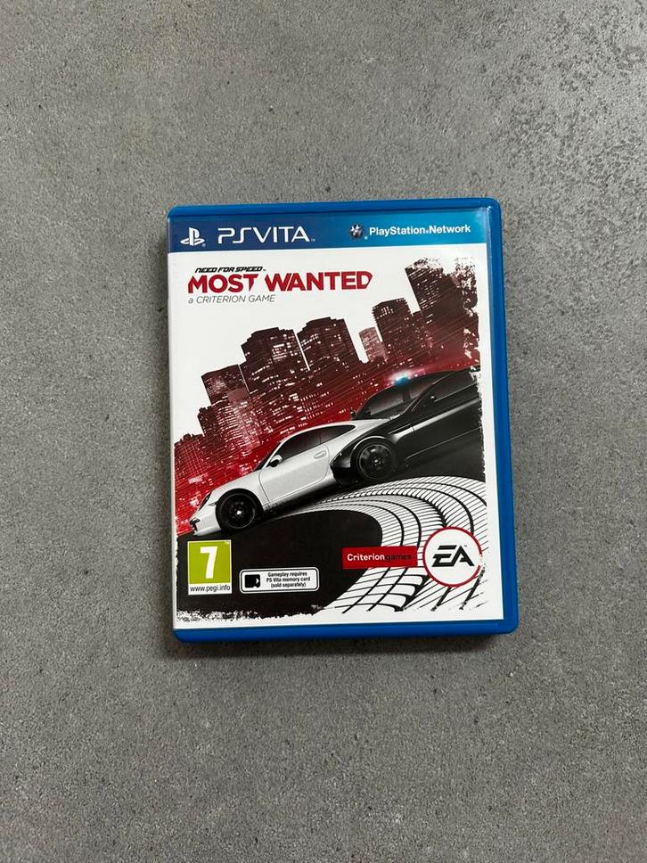 Need for Speed: Most Wanted – Compleet & in goede staat, Spelcomputers en Games, Games | Sony PlayStation Vita, Zo goed als nieuw