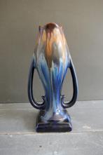 Antieke art deco vaas Faiencerie de Thulin Belgium 30, Verzenden