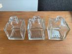 Janzen home parfum 3 lege glaasjes voor navulling, Huis en Inrichting, Verzenden, Zo goed als nieuw