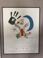 Joan Miro kunstposter 69x55 cm, Ophalen, Rechthoekig Staand, Met lijst, Zo goed als nieuw