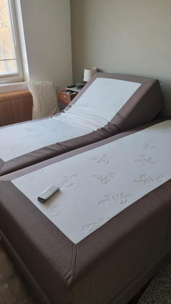 Swiss Sense boxspring Royal 333 electric, Huis en Inrichting, Slaapkamer | Boxsprings, Gebruikt, 180 cm, 200 cm, Tweepersoons