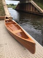 Canadese red ceder strip kano, Watersport en Boten, Kano's, Ophalen, Gebruikt, Eén persoon, Canadese kano of Open kano