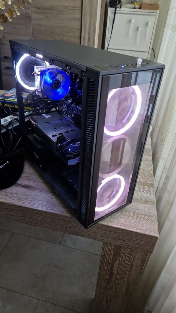 game pc i7 processor, Computers en Software, Desktop Pc's, Gebruikt, 3 tot 4 Ghz, HDD, SSD, 16 GB, Met videokaart, Gaming, Ophalen