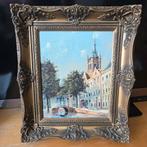G.J. Dispo 1922-1973 klassiek schilderij Delft, Antiek en Kunst, Ophalen of Verzenden