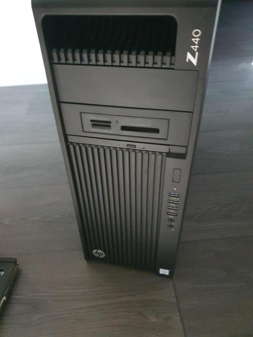 HP Z440 met Xeon 1650v4, 32gb ram, 2tb NVME, Computers en Software, Desktop Pc's, Gebruikt, 3 tot 4 Ghz, SSD, 32 GB, Met videokaart