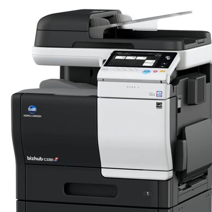 Konica Minolta Bizhub C3351 A4 mfp kleursysteem (extra lade), Computers en Software, Printers, Zo goed als nieuw, All-in-one, Laserprinter