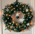 Super mooie & unieke grote kerstkrans met verlichting 60 cm, Ophalen of Verzenden, Nieuw