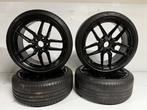 Honda Civic Type-R velgen 19 inch met zomerbanden, Auto-onderdelen, Banden en Velgen, Gebruikt, Banden en Velgen, 235 mm, Personenwagen