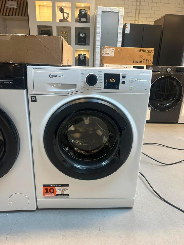 BAUKNECHT 8KG WASMACHINE VOORLADER VRIJSTAAND SUPER ECO 845A, Witgoed en Apparatuur, Wasmachines, Nieuw, Voorlader, 8 tot 10 kg