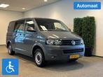 Volkswagen Transporter L1H1 Rolstoelbus Automaat Zelfrijder, Auto's, Bestelauto's, Euro 5, Gebruikt, Zwart, 4 cilinders