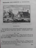 229 / De Oude Kerk te Zuylen - Zuilen Gravure uit 1732, Ophalen of Verzenden