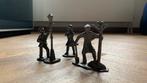 Drie tinnen figuurtjes, Ophalen of Verzenden