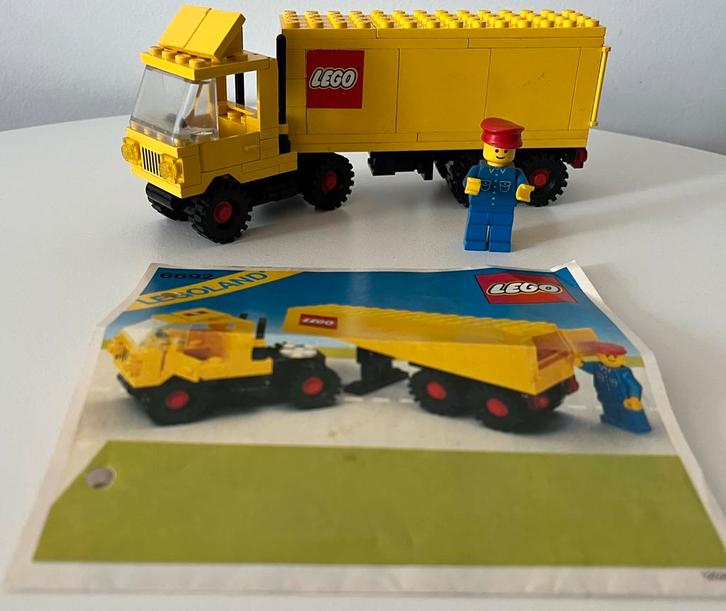 Lego 6692 Vrachtwagen incl bouwinstructie, Kinderen en Baby's, Speelgoed | Duplo en Lego, Gebruikt, Lego, Complete set, Ophalen of Verzenden