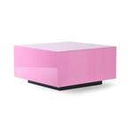 HKliving mirror block roze, Ophalen, 50 tot 100 cm, Vierkant, 50 tot 100 cm