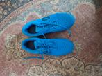 Fijne blauwe maat 44 binnensportschoenen, m.n. squashen., Sport en Fitness, Squash, Ophalen of Verzenden, Zo goed als nieuw, Toebehoren