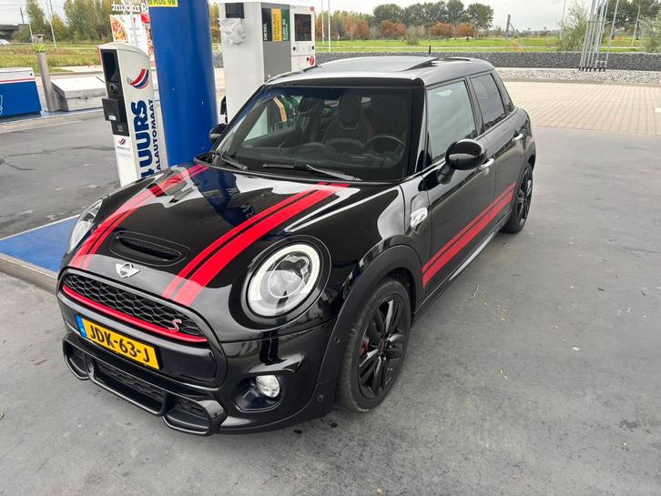 Mini 2.0 John Cooper Works 5D AUT Zwart, Auto's, Mini, Particulier, John Cooper Works, ABS, Achteruitrijcamera, Adaptieve lichten