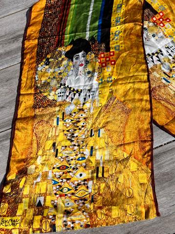 Gustav Klimt Sjaal - Zijde beschikbaar voor biedingen