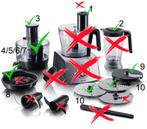 Onderdelen Philips HR 7775 keukenmachine, Ophalen of Verzenden, Gebruikt