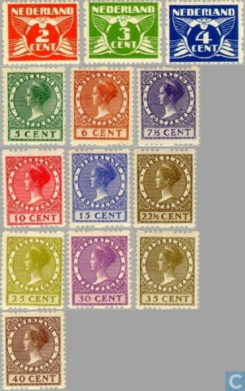 Nederland Roltanding 19/31 postfris 1926-27, Postzegels en Munten, Postzegels | Nederland, Postfris, T/m 1940, Verzenden